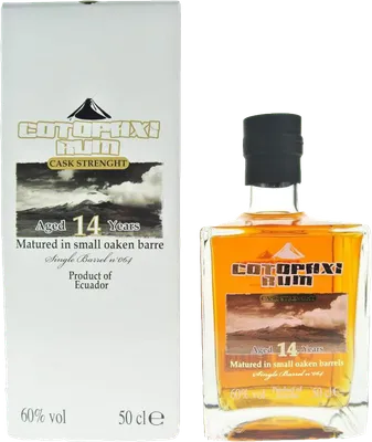 Bouteille de spiritueux : Aged 14 Years de la marque Cotopaxi