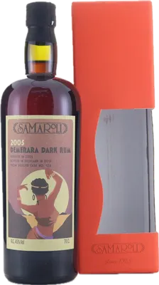 Bouteille de spiritueux : Demerara Dark de la marque Samaroli