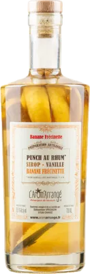 Bouteille de spiritueux : Punch au Rhum Banane Frécinette de la marque L'Arôm'Arrangé