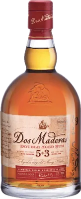 Bouteille de spiritueux : Dos Maderas 5 Years + 3 Years de la marque Bodega Williams & Humbert