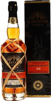 Bouteille de spiritueux : Barbados Jamaica XO (Romhatten) de la marque Plantation