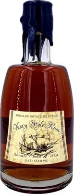 Bouteille de spiritueux : Ed. 15 Navy Style Rum de la marque Spirit of Rum
