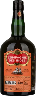 Bouteille de spiritueux : Barbados de la marque Foursquare