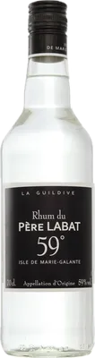Bouteille de spiritueux : Père Labat Blanc 59 de la marque Poisson