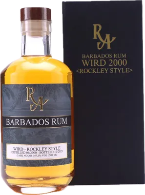 Bouteille de spiritueux : Barbados Rum (Rockley Style) de la marque Rum Artesanal