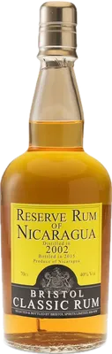 Bouteille de spiritueux : Reserve Rum of Nicaragua de la marque Bristol Classic Rum