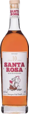 Bouteille de spiritueux : Santa Rosa 10 Años de la marque Gélas