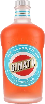 Bouteille de spiritueux : Clementino Gin de la marque Ginato 