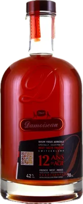 Bouteille de spiritueux : 12 ans d’âge de la marque Damoiseau