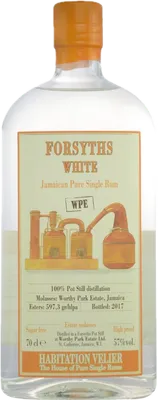 Bouteille de spiritueux : Forsyths White de la marque Worthy Park