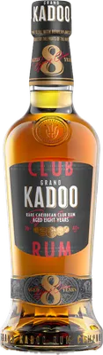 Bouteille de spiritueux : Club 8 Years de la marque Grand Kadoo