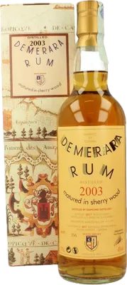 Bouteille de spiritueux : Demerara Rum de la marque Diamond
