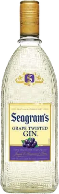 Bouteille de spiritueux : Grape Twisted Gin de la marque Seagram's 