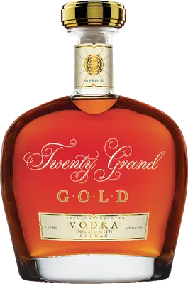 Bouteille de spiritueux : Gold de la marque Twenty Grand