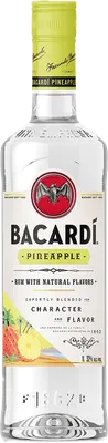 Bouteille de spiritueux : Pineapple de la marque Bacardi