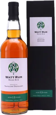 Bouteille de spiritueux : Mark Watt de la marque Travellers