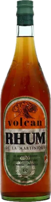 Bouteille de spiritueux : Volcan Rhum de la Martinique 1970s de la marque Clément