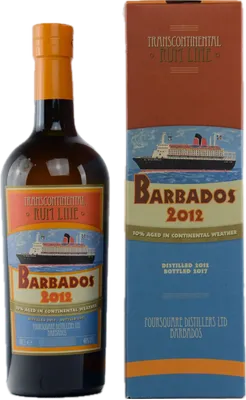 Bouteille de spiritueux : Barbados de la marque Foursquare
