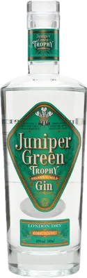 Bouteille de spiritueux : Green Trophy Organic London Dry Gin de la marque Juniper 
