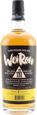 Bouteille de spiritueux : WeiRon Caribbean Rum Batch #2 de la marque Svenska Eldvatten