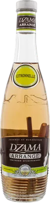 Bouteille de spiritueux : Arrangé Citronnelle de la marque Dzama