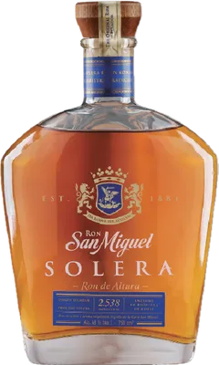 Bouteille de spiritueux : Solera de la marque Ron San Miguel