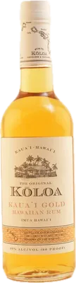 Bouteille de spiritueux : Koloa Kaua'i Gold de la marque Koloa Rum Company