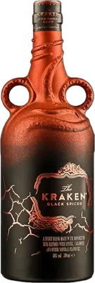 Bouteille de spiritueux : Black Spiced Rum Limited Edition 2022 de la marque Kraken