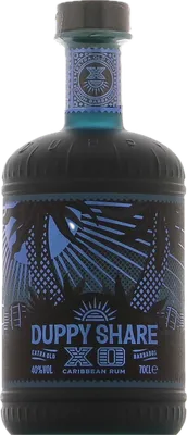 Bouteille de spiritueux : XO Caribbean Rum de la marque Multi Distilleries