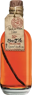 Bouteille de spiritueux : Breiz'île Collection - Caramel Vanille de la marque Breiz’île
