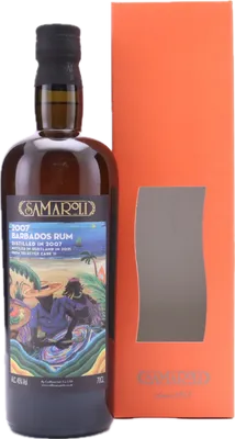 Bouteille de spiritueux : Barbados Rum de la marque Samaroli
