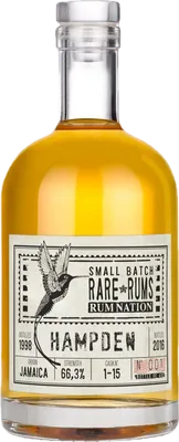 Bouteille de spiritueux : Small Batch Rare Rums de la marque Rum Nation