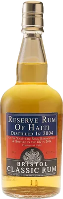 Bouteille de spiritueux : Reserve Rum of Haiti de la marque Bristol Classic Rum