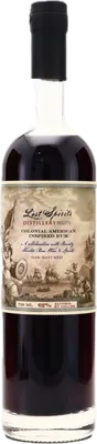 Bouteille de spiritueux : Colonial American Inspired Rum / Bounty Hunter de la marque Lost Spirits Distillery