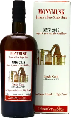Bouteille de spiritueux : The Nectar de la marque Monymusk