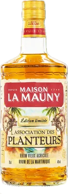 Bouteille de spiritueux : Association des Planteurs de la marque Maison La Mauny