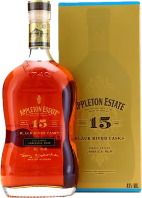 Bouteille de spiritueux : 15 Years Black River Casks de la marque Appleton Estate