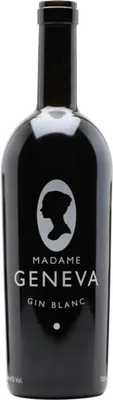 Bouteille de spiritueux : Gin Blanc de la marque Madame Geneva