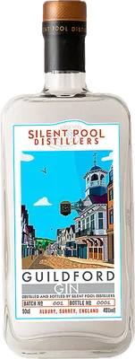 Bouteille de spiritueux : Guildford Gin de la marque Silent Pool