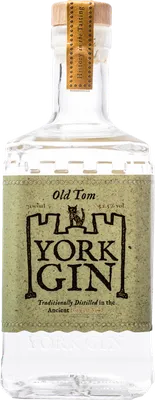 Bouteille de spiritueux : Old Tom de la marque York Gin
