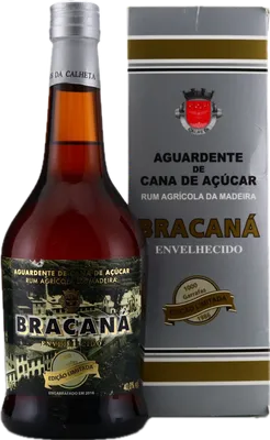Bouteille de spiritueux : Aguardente Bracana de la marque Engenhos da Calheta