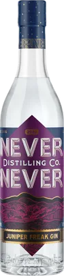 Bouteille de spiritueux : Juniper Freak Gin 2022 de la marque Never Never 