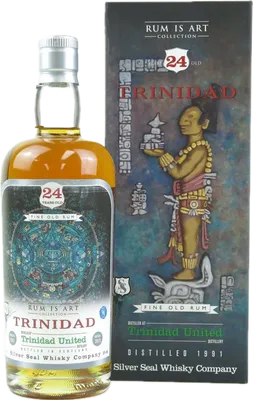 Bouteille de spiritueux : Rum is Art Collection de la marque Silver Seal