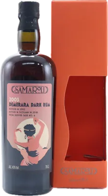 Bouteille de spiritueux : Demerara Dark de la marque Diamond