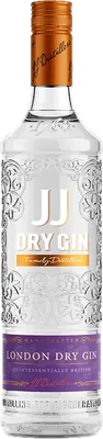 Bouteille de spiritueux : London Dry Gin de la marque JJ Whitley