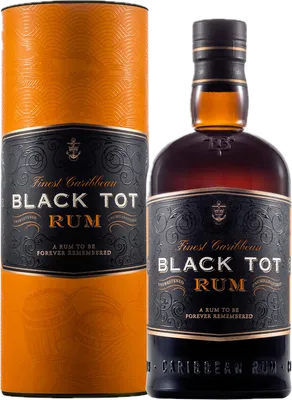 Bouteille de spiritueux : Finest Caribbean de la marque Black Tot Rum