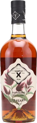 Bouteille de spiritueux : Distillery de la marque Foursquare