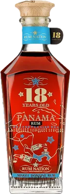 Bouteille de spiritueux : Panama Decanter 18 Years de la marque Rum Nation