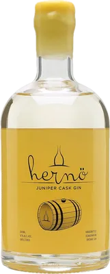 Bouteille de spiritueux : Juniper Cask Gin de la marque Herno