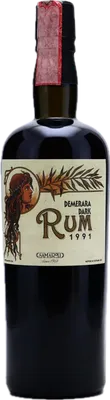Bouteille de spiritueux : Demerara Dark Rum de la marque Samaroli
